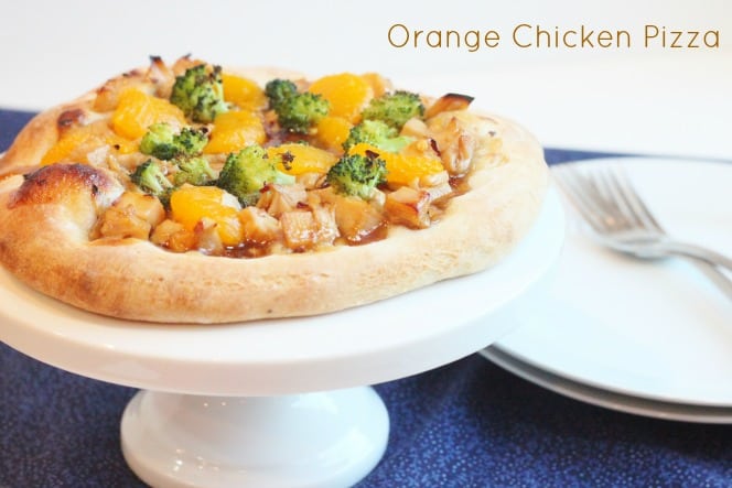 Orange Chicken Pizza