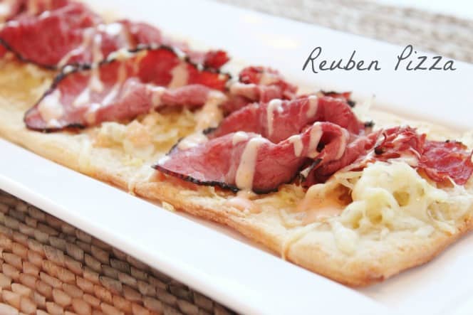 Reuben Pizza