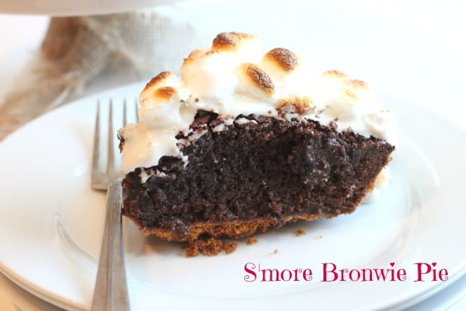 S’more Brownie Pie