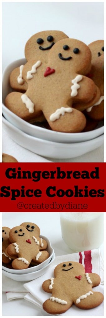 Gingerbread Spice Cookies @createdbydiane