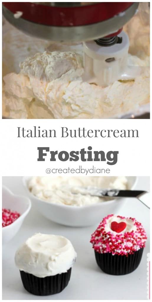 Italian Buttercream Frosting @createdbydiane