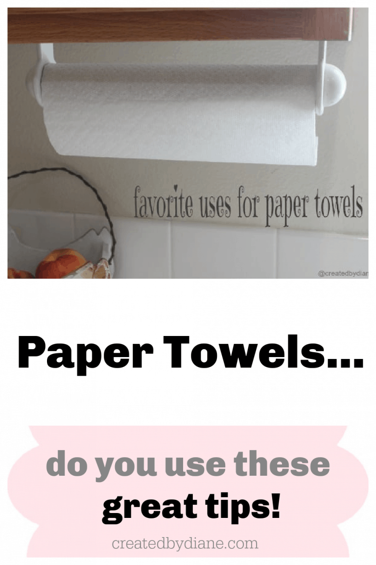 Kitchen tips Bounty Paper Towels Created by Diane