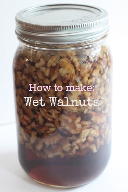 How to Make- Wet Walnuts @createdbydiane