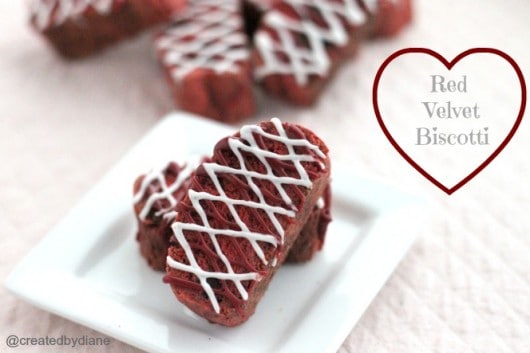 Red Velvet Biscotti @createdbydiane