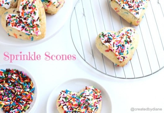 Sprinkle Scones @createdbydiane