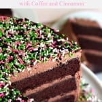 Chocolate Cake with Coffee and Cinnamon @createdbydiane