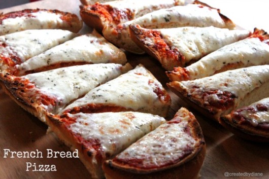 French Bread Pizza @createdbydiane