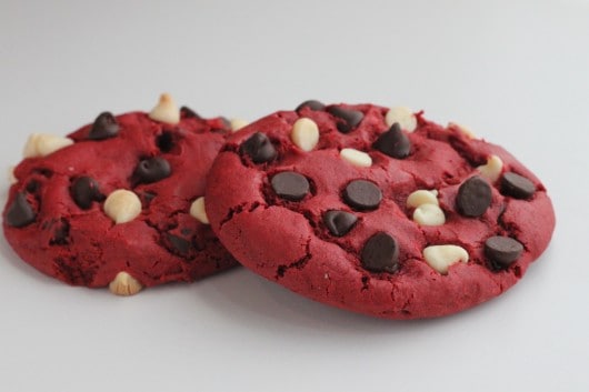 Red Velvet Chip Cookies @createdbydiane