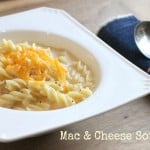 Mac and Cheese Soup @createdbydiane