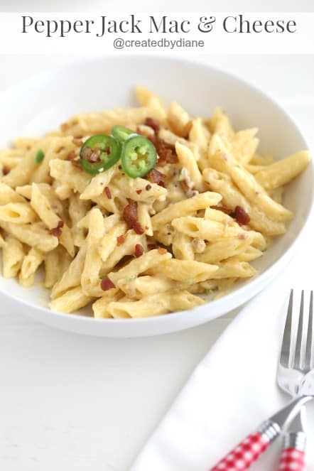 Pepper Jack Mac and Cheese Recipe from @createdbydiane