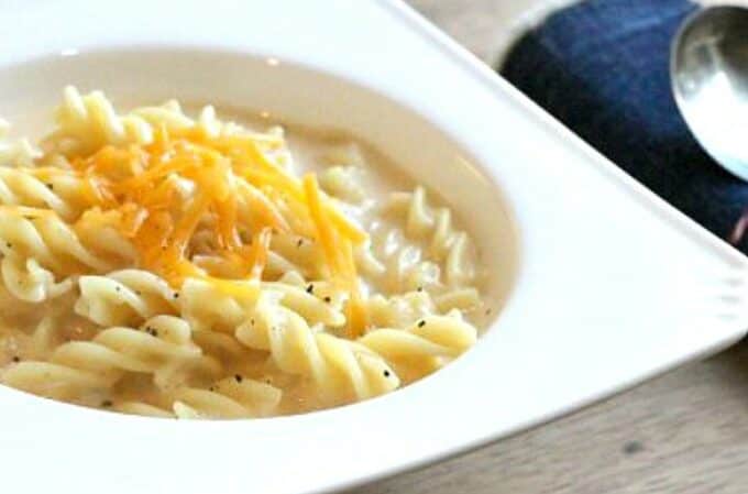 mac and cheese soup