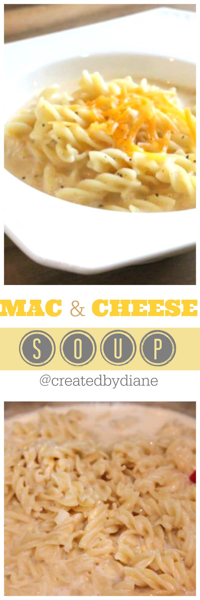 mac and cheese soup recipe @createdbydiane