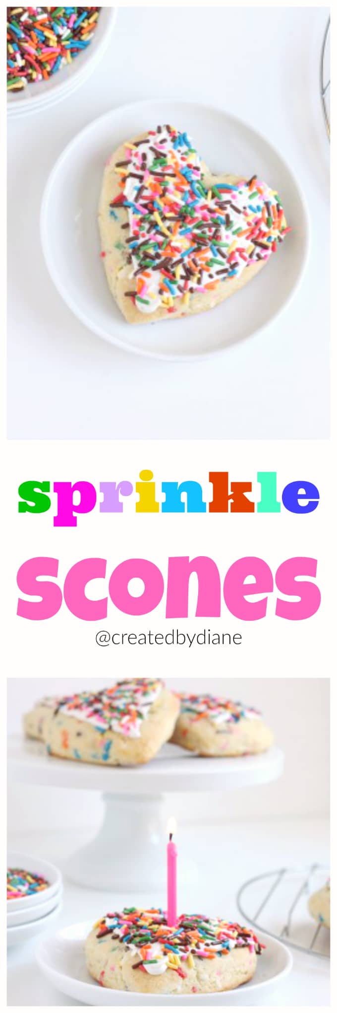 sprinkle scones @createdbydiane