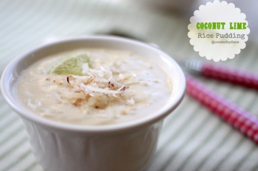 Coconut Lime Rice Pudding @createdbydiane.jpg