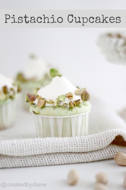 Pistachio Cupcakes