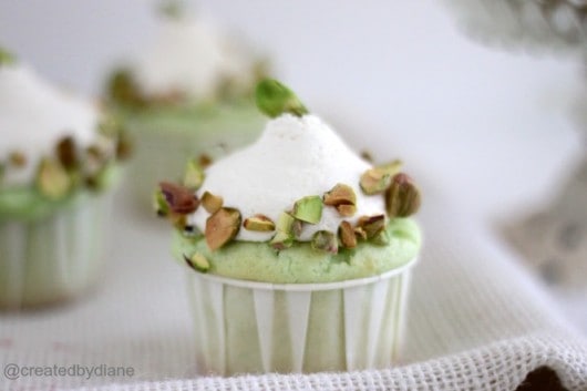 Pistachio Cupcakes created by Diane