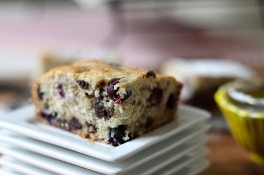 Blueberry Banana Chocolate Chip Cake @createdbydiane