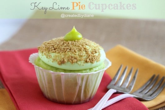 Key Lime Pie Cupcakes @createdbydiane.jpg