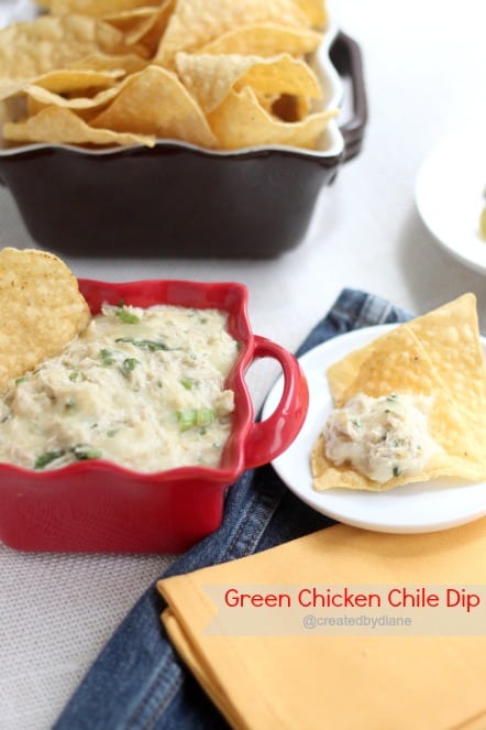 Green Chicken Chile Dip