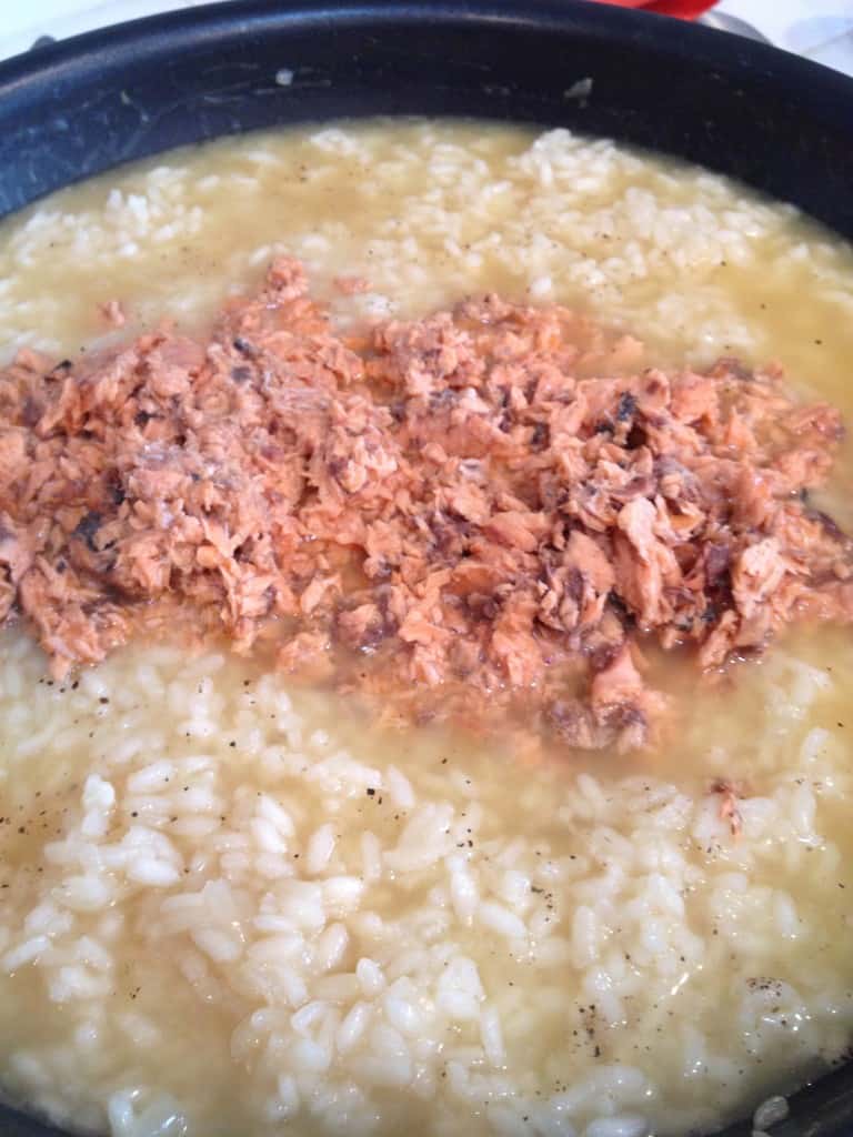 Salmon Risotto Recipe @createdbydiane | Created by Diane