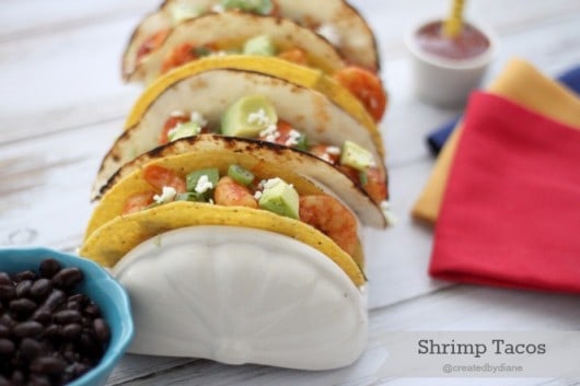 Shrimp Tacos from @createdbydiane