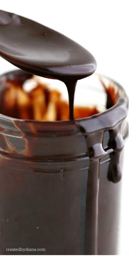 hot fudge sauce, homemade