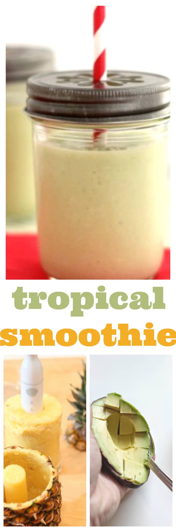 tropical smoothie @createdbydiane