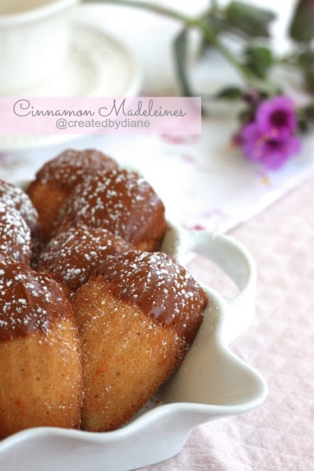 Cinnamon Madeleines #recipe @createdbydiane
