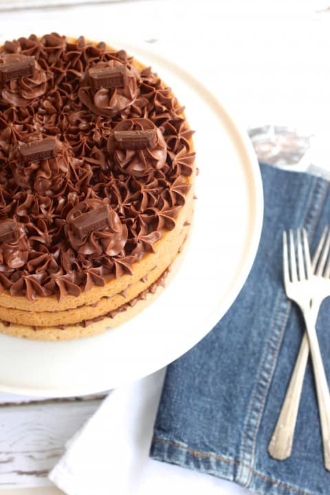 Hershey's Cookie Cake from @createdbydiane
