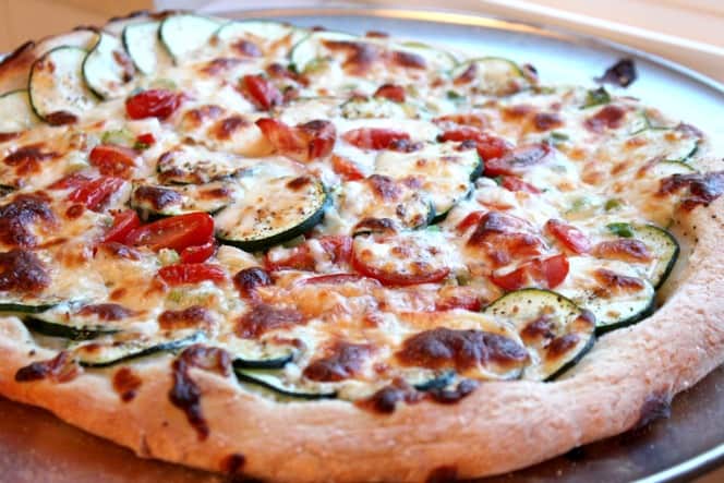 Zucchini Pizza from @createdbydiane