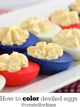 how to color deviled eggs @createdbydiane