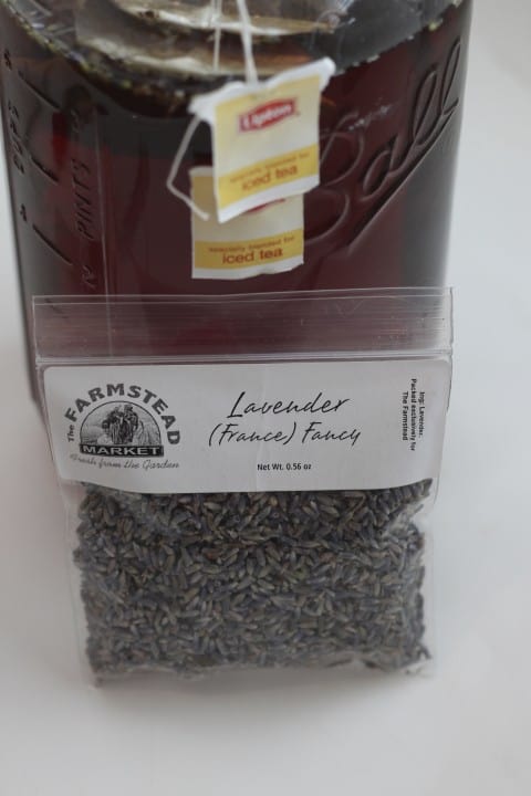 How to brew lavender tea