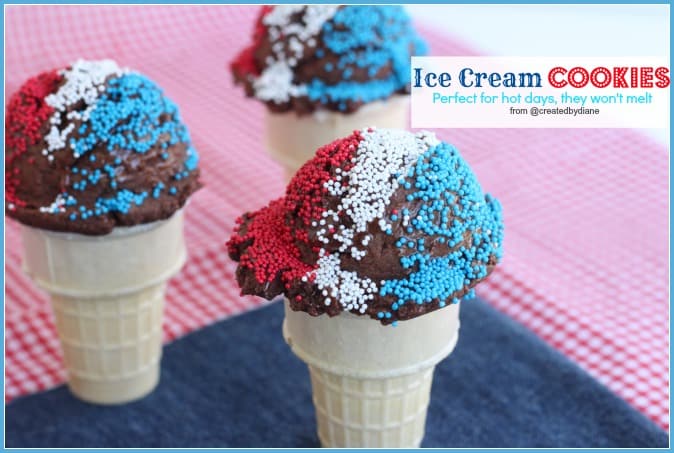 Ice Cream COOKIES from @createdbydiane