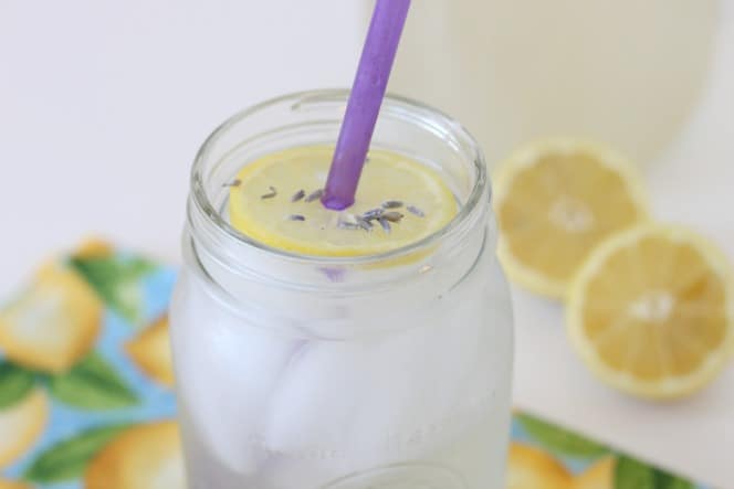 Lavender Lemonade Recipe www.createdbydiane.com