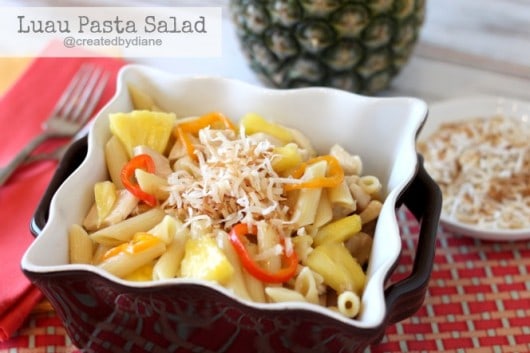 Luau Pasta Salad @createdbydiane