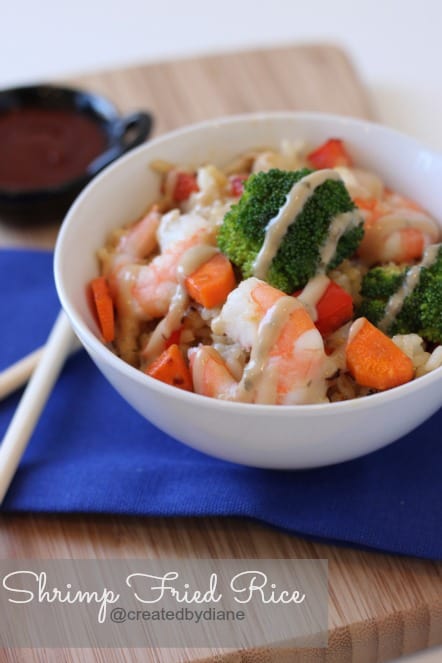 Shrimp Fried Rice @createdbydiane