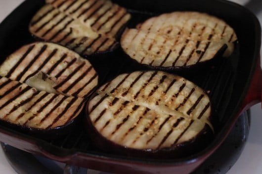 grilling eggplant