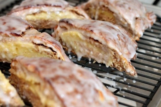 glazing scones @createdbydiane