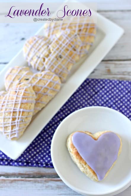 Lavender Scones