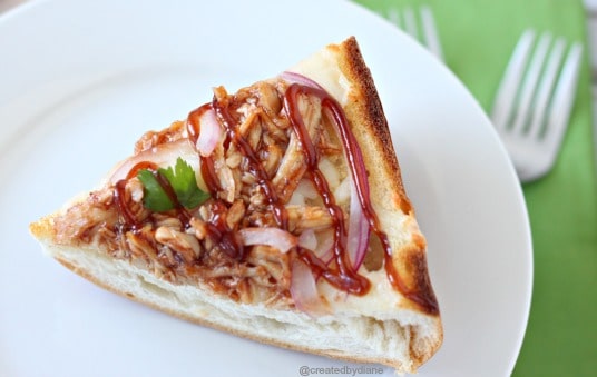 BBQ Chicken French Bread Pizza