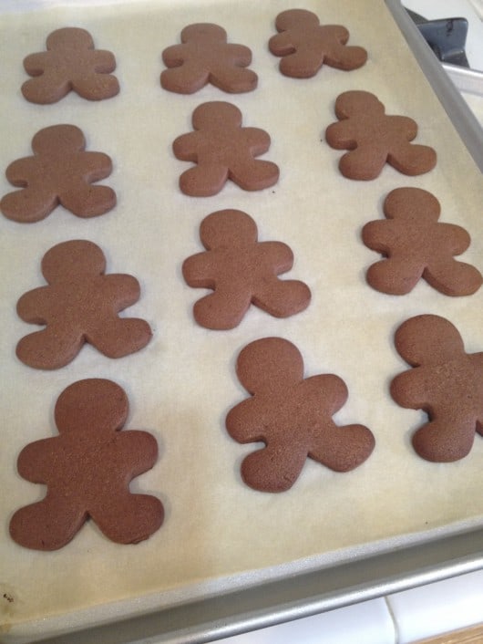 Gingerbread cookie cutter for Halloween Cookies