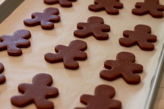 chocolate Pumpkin Cut Out Cookies @createdbydiane