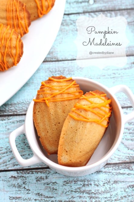 Pumpkin Madeleines