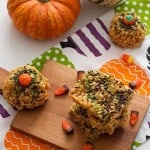 Pumpkin Rice Krispie Treats -500