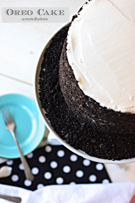 Triple Layer Chocolate Oreo Cake - Baker by Nature