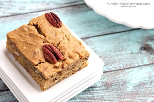 Pumpkin Pecan Banana Cake @createdbyDiane