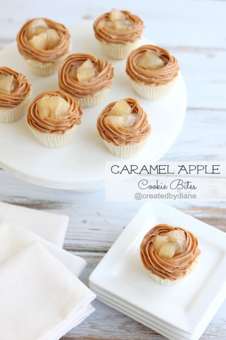 Caramel Apple Cookie Bites @createdbydiane