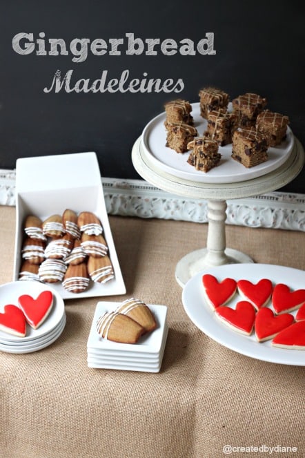 Gingreabread Madeleines @createdbydiane