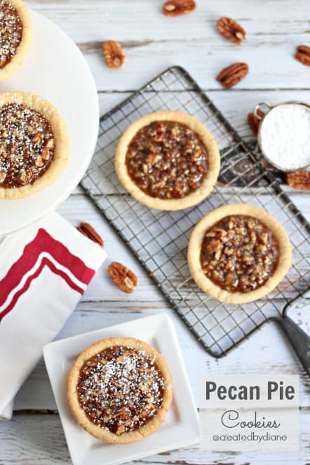Pecan Pie Cookies Created By Diane pecan pie cookies