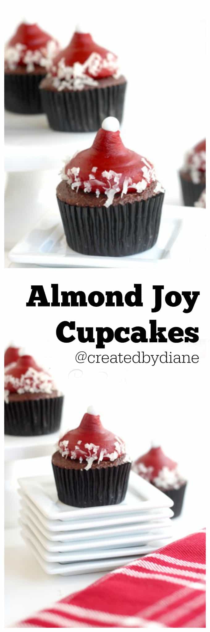 almond joy cupcakes @createdbydiane